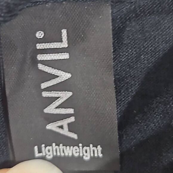 AC DC Womens Medium Back in Black Graphic Tee Rock Music Band Festival Concert - Picture 4 of 6